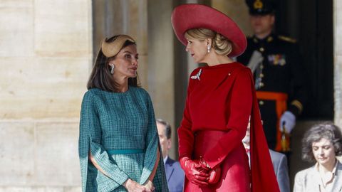 La reina Letizia deslumbra en los Pases Bajos