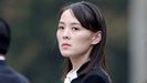 Kim Yo-jong, hermana del líder norcoreano.