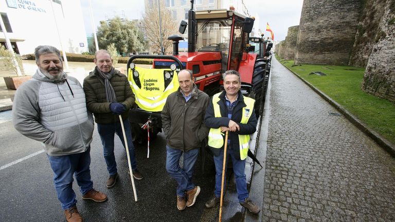 Segunda semana de protestas en Lugo contra Mercosur: «Competimos en desigualdade total»