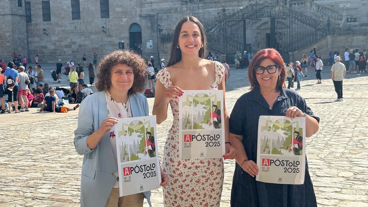 Teresa Portela, Mauela Lpez Besteiro y la UPA, galardonados con la Medalla Emilia Pardo BAzn en el 2025.