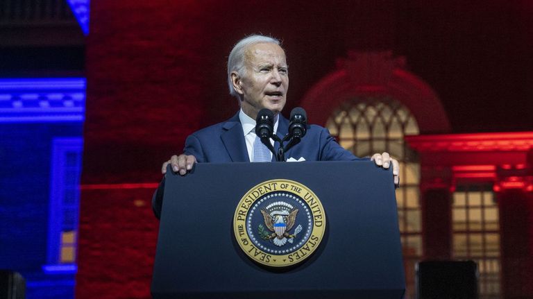 Joe Biden pronuncia su duro discurso contra los republicanos afines a Trump