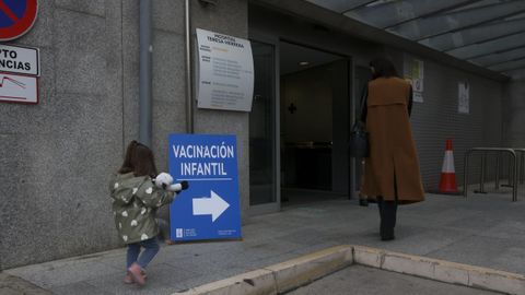 Jornada de vacunación infantil en A Coruña