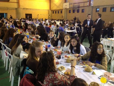 ...Los ni�os fueron los que m�s disfrutaron en la gala