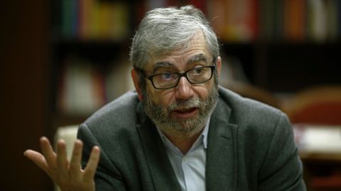 El escritor Antonio Muoz Molina