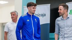 lex Fors, en el centro, junto a Roberto Surez y Agustn Lleida