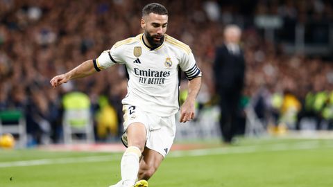 Dani Carvajal.Dani Carvajal con el Real Madrid