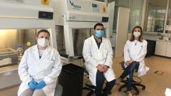 Equipo de investigacio?n que esta? desarrollando el proyecto en el CINN de El Entrego