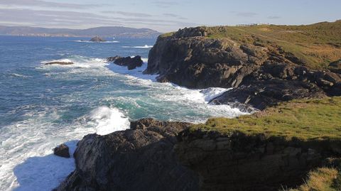 Costa de Dexo, en Oleiros