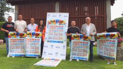 El alcalde de Melide, Jos Manuel Prez, encabez la presentacin del programa de las fiestas de San Roque