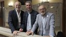 Manuel Cabezas, Luis Seara y Paco Rodrguez, en el debate electoral que Radio Voz organiz en campaa.