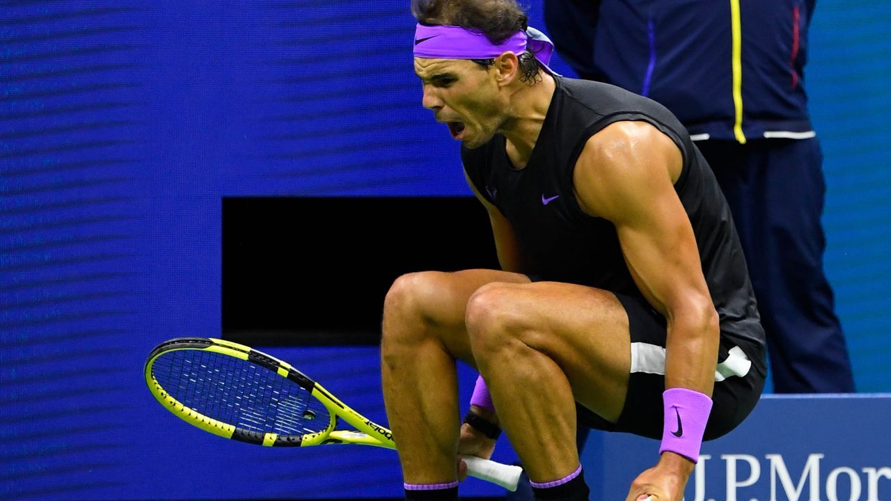 Resultado de imagen para Nadal ganÃ³ y jugarÃ¡ su quinta final en EE.UU.