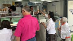 helados, Oviedo, calor, verano.Los ovetenses se refrescan del calor a base de helados