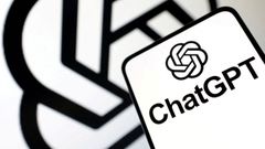 El logo de ChatGPT.