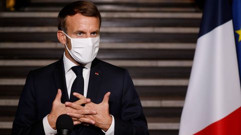 El presidente francs, Emmanuel Macron 