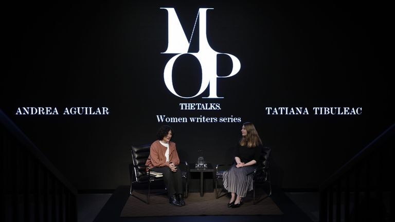 Tatiana Tibuleac en la Fundación MOP: «Escribí mi primera novela en dos meses y la última en siete años y no sé si es mejor»