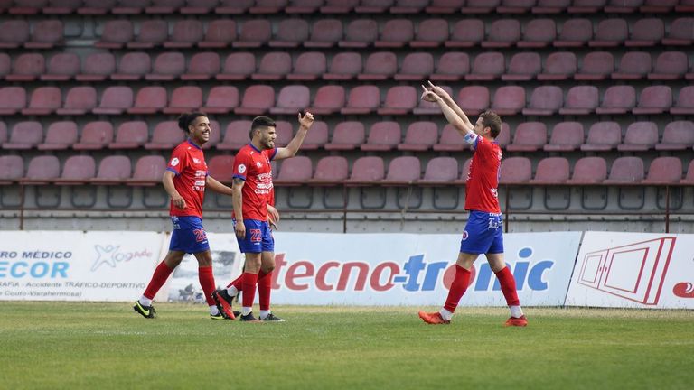 El club ourensano se impuso gracias a un gol de Hugo García en el minuto 10