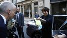La controvertida Roselyne Bachelot es recibida, este lunes, por el ministro saliente de Cultura, Franck Riester 