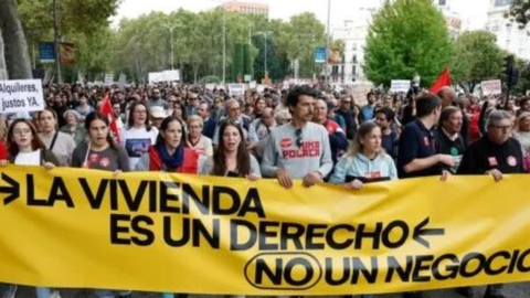 Manifestacin sobre la vivienda