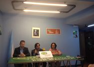 Miembros de la ejecutiva local de CxG en A Corua