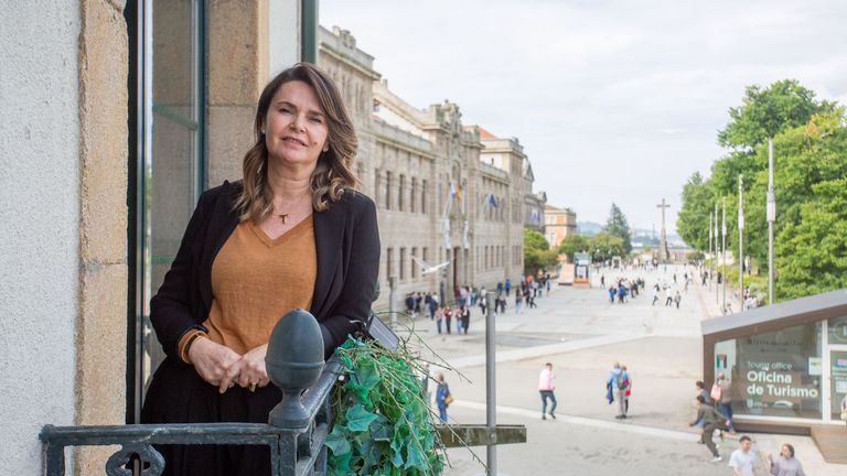 Lara Villaverde, la pontevedresa que ha patentado un sistema pionero en su campo: «Me di cuenta de que el interiorismo y el protocolo tienen muchísimo que ver»