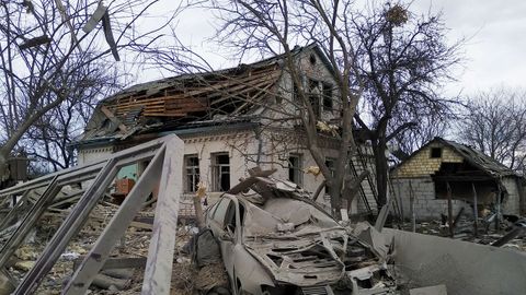 Consecuencias del conflicto en Markhalivka 