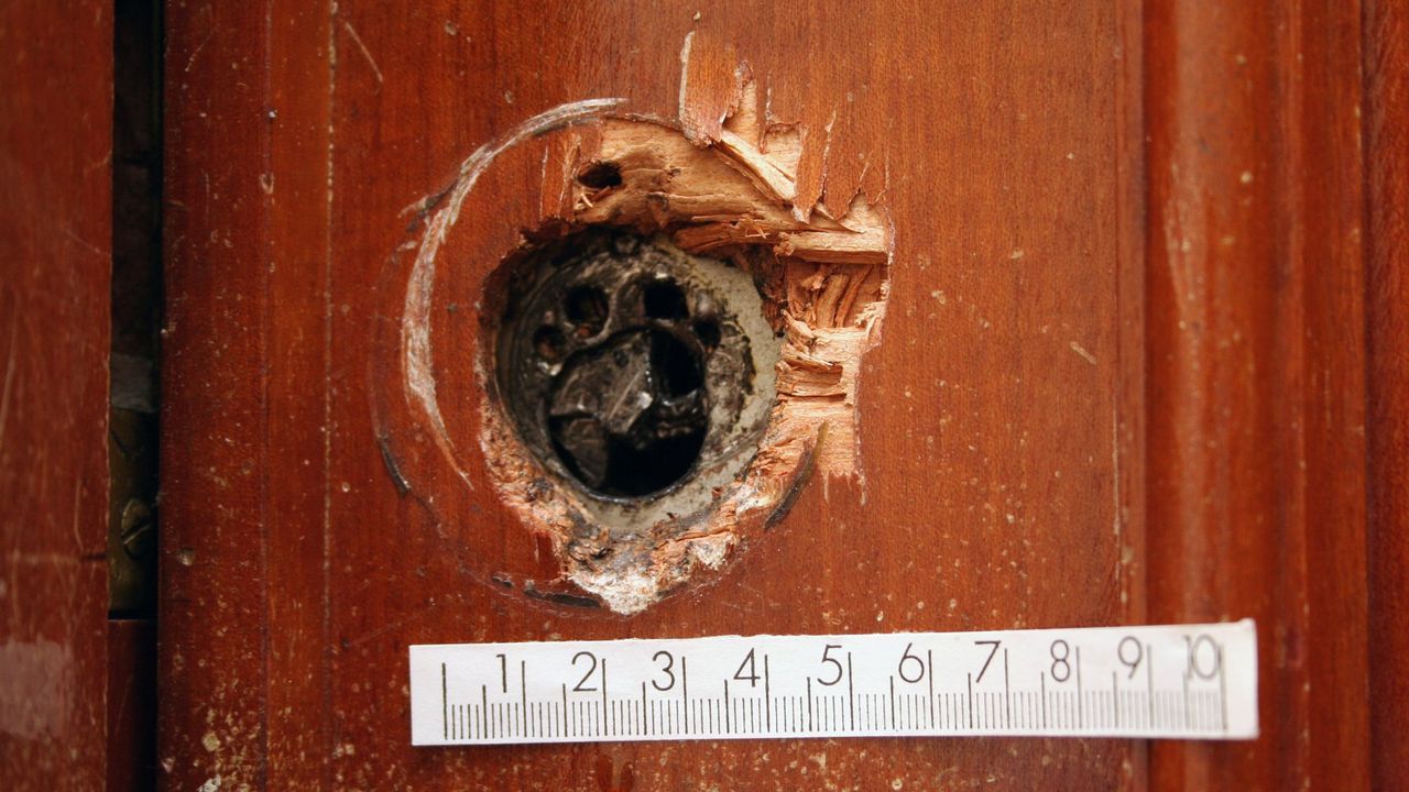 Protestas de los bomberos en la capital de la provincia