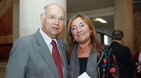 Ángel Gil y la pediatra gallega Rosaura Leis