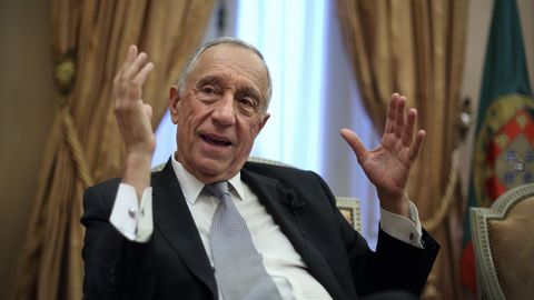 El presidente de Portugal, Marcelo Rebelo de Sousa