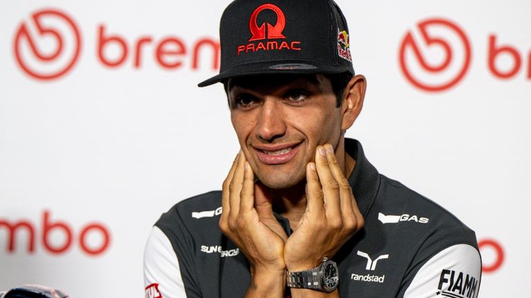 Jorge Martín, piloto de Pramac, equipo satélite de Ducati