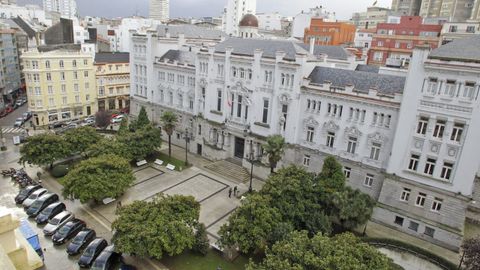Sede del Tribunal Superior de Xustiza de Galicia, en A Corua