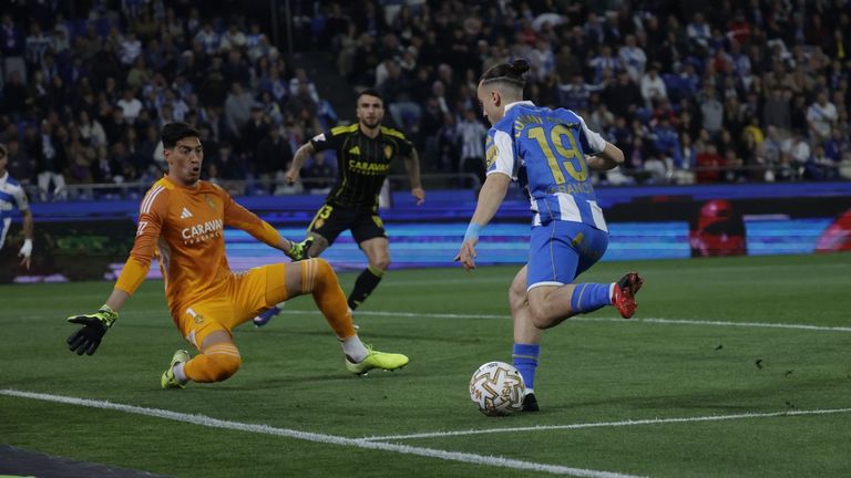 Un sopapo a la permanencia del Zaragoza