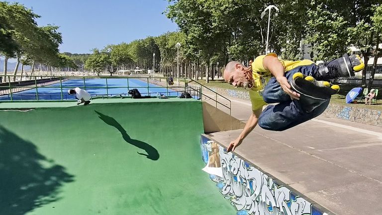 Las pistas de skate y patinaje de Samil serán derribadas para ampliar el paseo