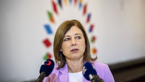 La vicepresidenta de la Comisión Europea, Vera Jourová.