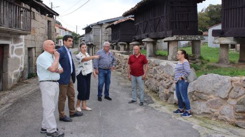 Gabriel Aln visit el concello de Porqueira