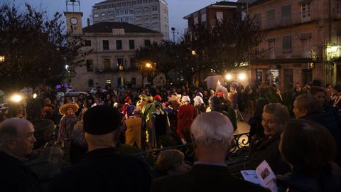 Concurso de coplas de entroido en O Carballio.