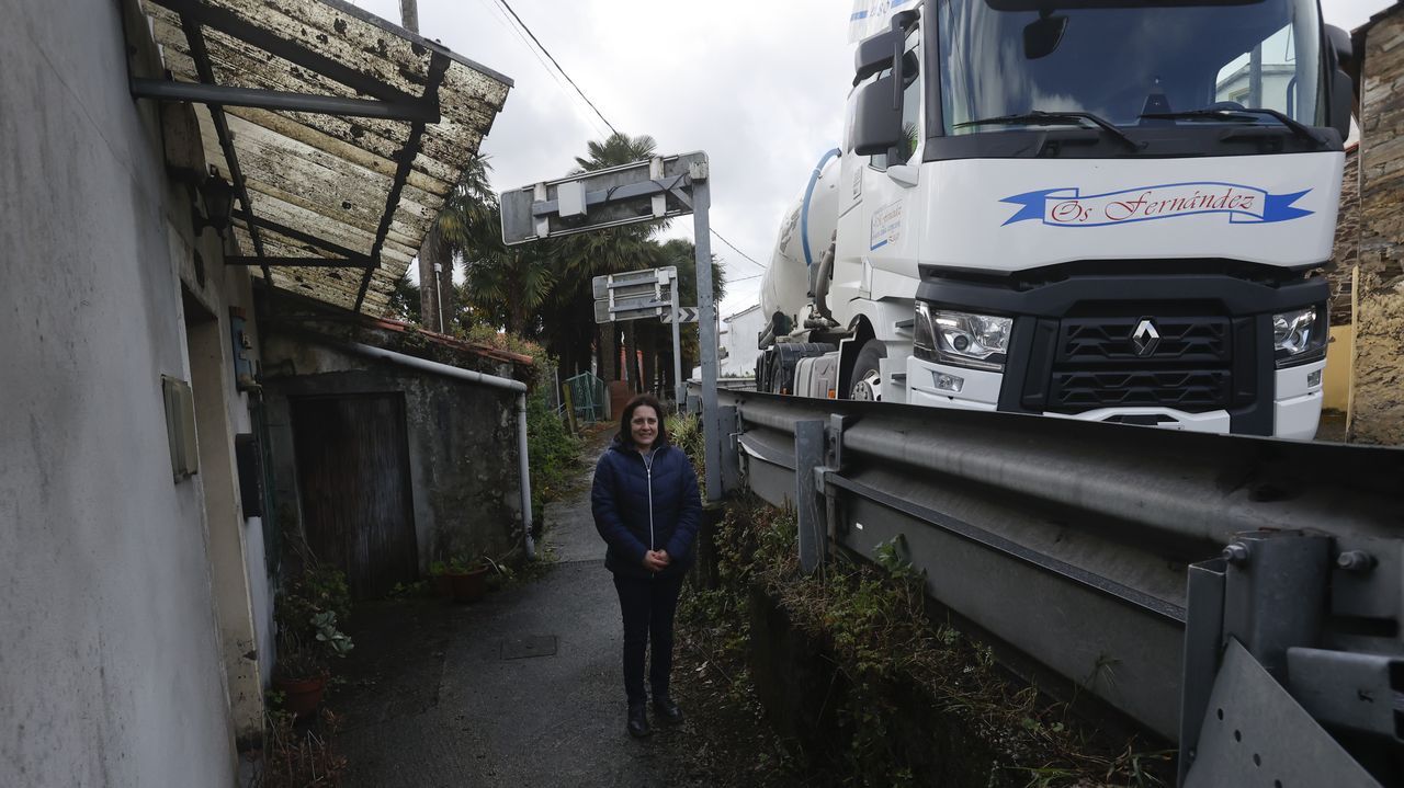 Camiones contra casas, un miedo permanente en las carreteras gallegas