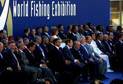 <span lang= es-es >Hasta 45 ministros de Pesca en el 2003</span>. La World Fishing del 2003 fue la edicin de mayor calado poltico, con la presencia de 45 ministros y la participacin de 800 empresas de 70 pases.