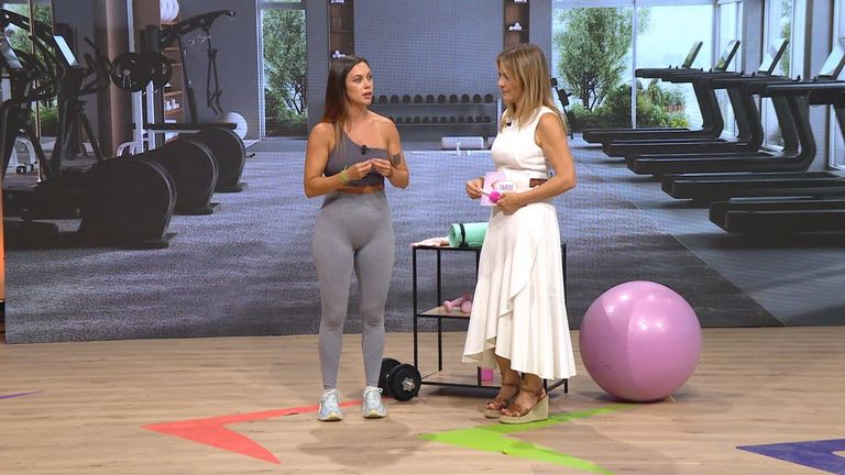O exercicio físico gaña espazo en «Tarde Piaches» da man de Virginia Torres