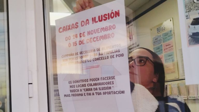 «Caixas de ilusión», a campaña solidaria de Poio