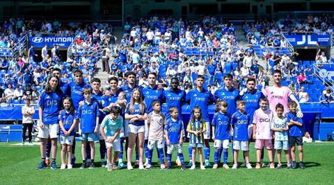Once del Real Oviedo Vetusta ante el CD Coria