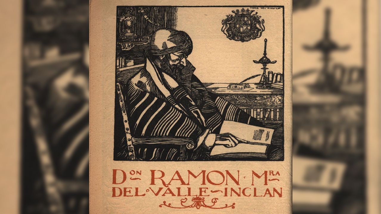 Retrato del escritor en «La Lámpara Maravillosa»
