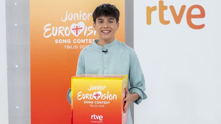 El joven madrileño Gonzalo Pinillos será el representante de España en Eurovisión Junior 2025