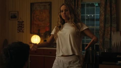 Jennifer Lawrence, in the movie 