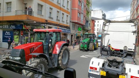 Tractores y camiones por Lugo