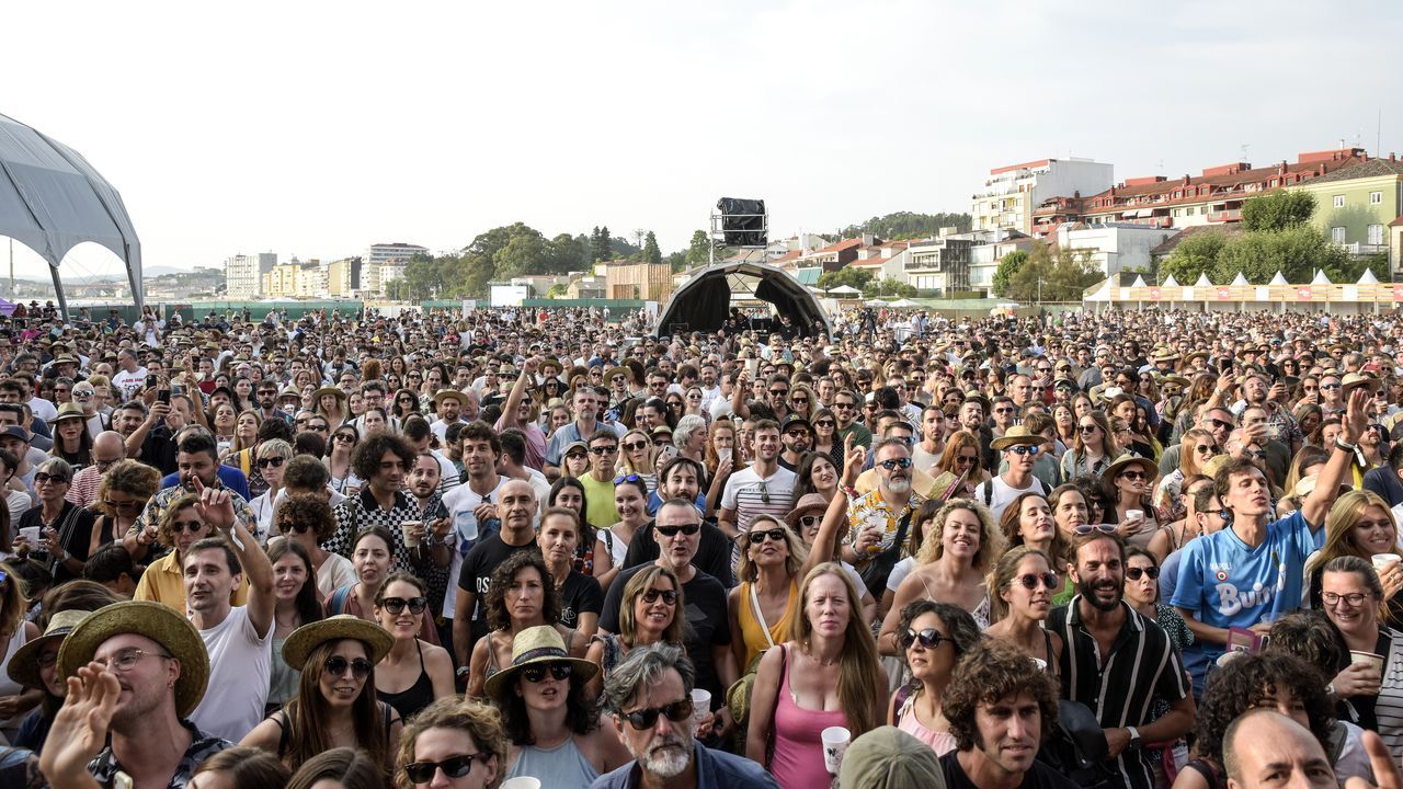 Pblico durante el Atlantic Fest en Vilagarca de Arousa