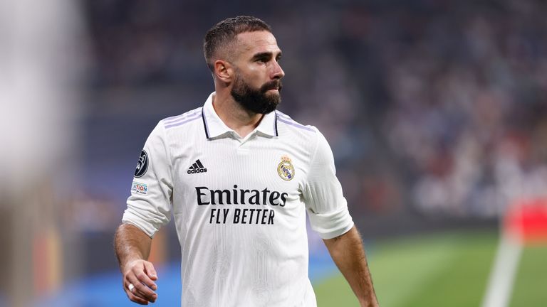 Dani Carvajal, futbolista del Real Madrid