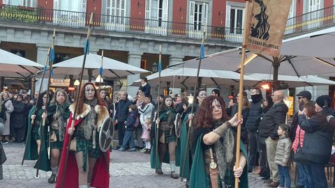 Desfile de Arde Lucus por el centro de Madrid