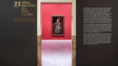 Una de las salas que el Museo de Bellas Artes de Asturias ha dedicado a la coleccin donada por Plcido Arango a esta pinacoteca
