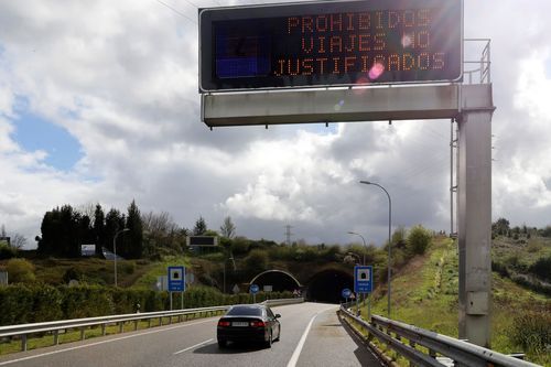 Entrada a Oviedo, este lunes por la AS- ll