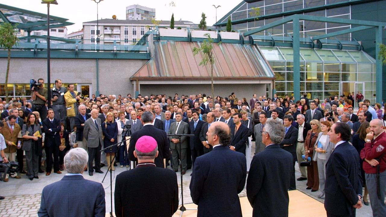 Inauguraci&oacute;n del centro comercial Ponte Vella hace 25 a&ntilde;os